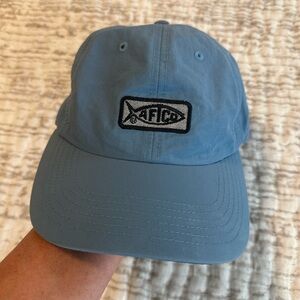 AFTCO Blue Casual Hat with Logo Patch